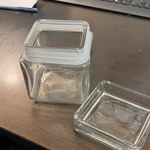 Clear Glass Storage Jar - Picture 4 of 5